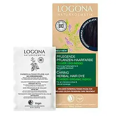 Colorante vegetal negro indigo BIO, Logona