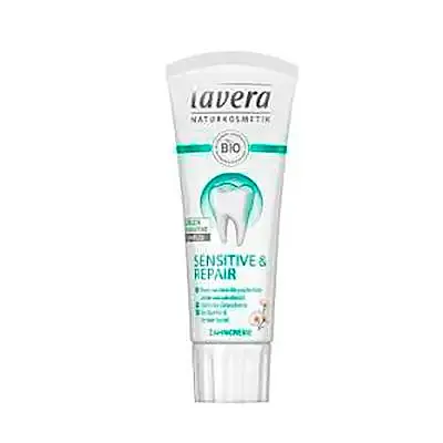 Dentífrico reparacion & sensitive manzanilla con fluor, Lavera