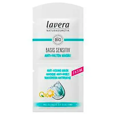 Sobre mascarilla facial Q10 basis sensitiv, Lavera