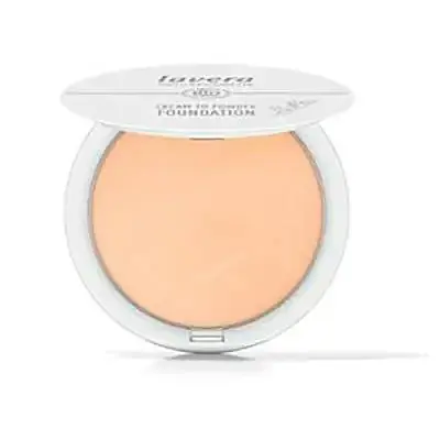 Maquillaje polvo crema foundation 01 light, Lavera