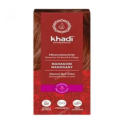 Henna color mahogany caoba 100 g, Khadi