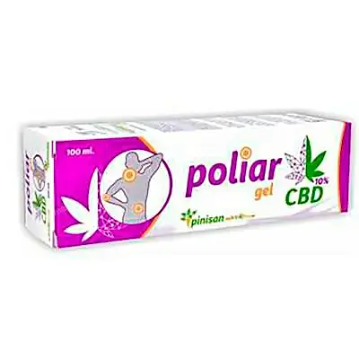 Poliar gel CBD 10% 100 ml, Pinisan