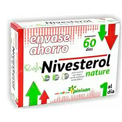 Nivesterol nature 60 cápsulas, Pinisan