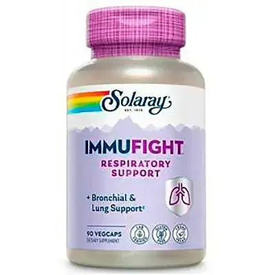 Respiratory support immufight 90 cápsulas vegetales, Solaray