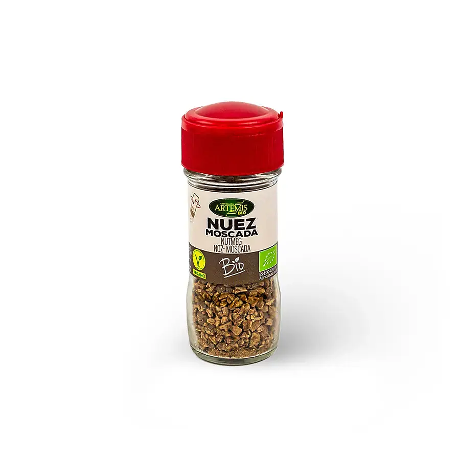 Nuez moscada molinillo tarro BIO 35 g, Artemis