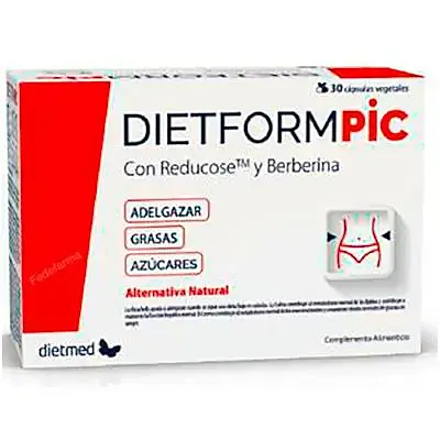 Dietformpic reducose berberina 30 cápsulas, Dietmed