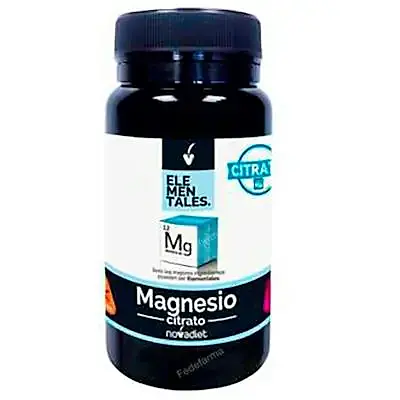 Magnesio citrato elementales 60 comprimidos, Novadiet