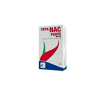 Nac forte 600 mg fepadiet 60 cápsulas, Fepa