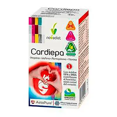 Cardiepa 60 cápsulas, Novadiet