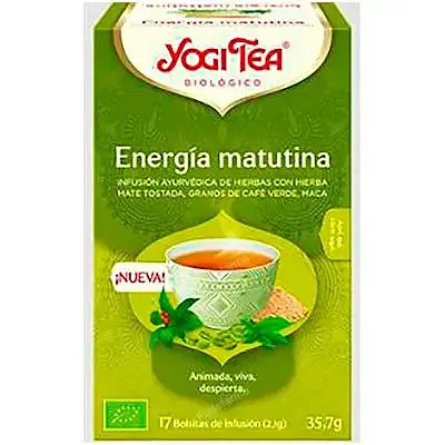 Energía matutina 17f, Yogi Tea