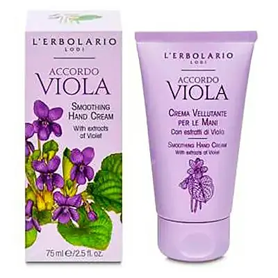 Acorde violeta crema de manos suavizante edicion limitada 75 ml, L'Erbolario