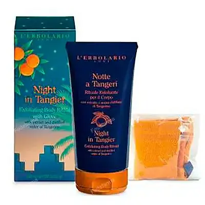 Noche en tanger exfoliante cuerpo con guante 150 ml, L'Erbolario