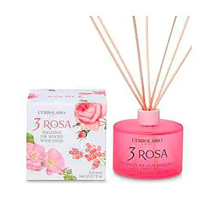 3 rosas mikados 200 ml, L'Erbolario