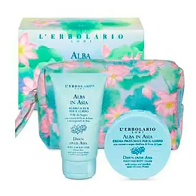 Amanecer sobre asia kit piel de ensueño ( exfoliante 50 ml+ crema cuerpo ) 75 ml, L'Erbolario