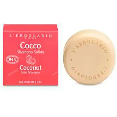 Cocco champú solido 60 g, L'Erbolario