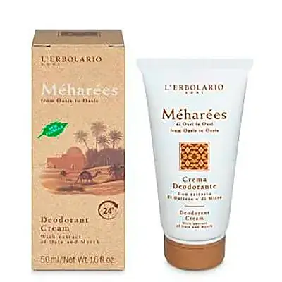 Meharees crema desodorante 50 ml, L'Erbolario