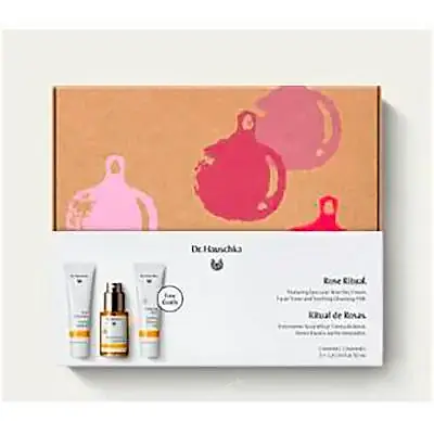 Set rosas ritual crema+tónico+leche facial, Dr. Hauschka