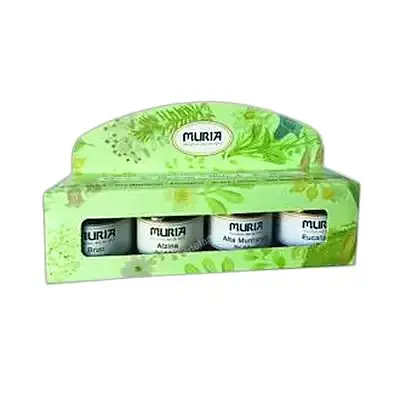 Miel de montaña Encina Eucalipto Montaña Brezo 4 x 50 g, Muria