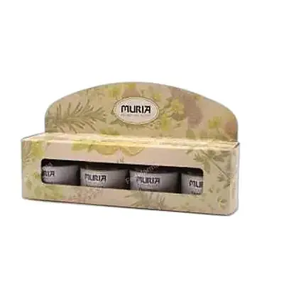 Miel del mediterraneo Romero Tomillo Naranjo Flores 4 x 50 g, Muria