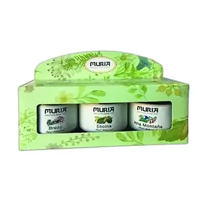 Miel de montaña Encina Montaña Brezo 3 x 250 g, Muria