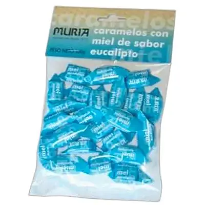 Caramelos de miel y eucalipto 100 g, Muria