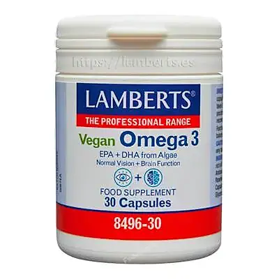 Omega 3 30 cápsulas, Lamberts