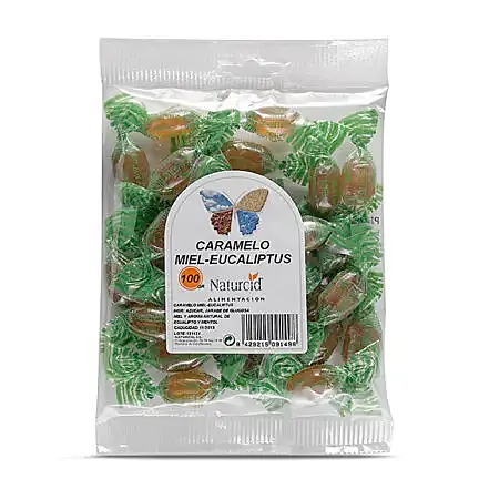 Caramelo miel eucalipto 100 g, Naturcid