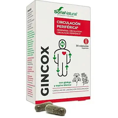 Gincox 30 cápsulas, Soria Natural