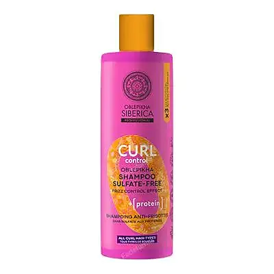 Oblepikha champú sin sulfato curl control 400 ml, Natura Siberica