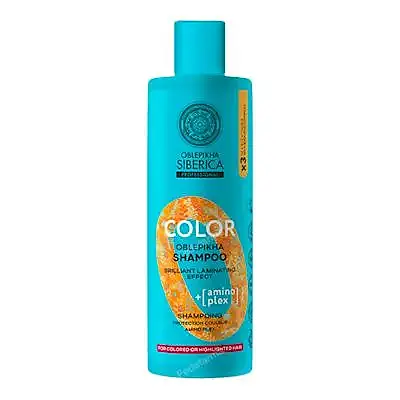 Oblepikha champú amino plex protector color 400 ml, Natura Siberica
