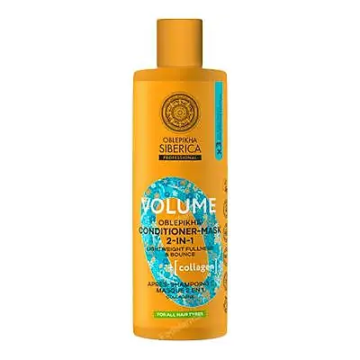 Oblepikha acondicionador -mascarilla 2 en 1 400 ml, Natura Siberica