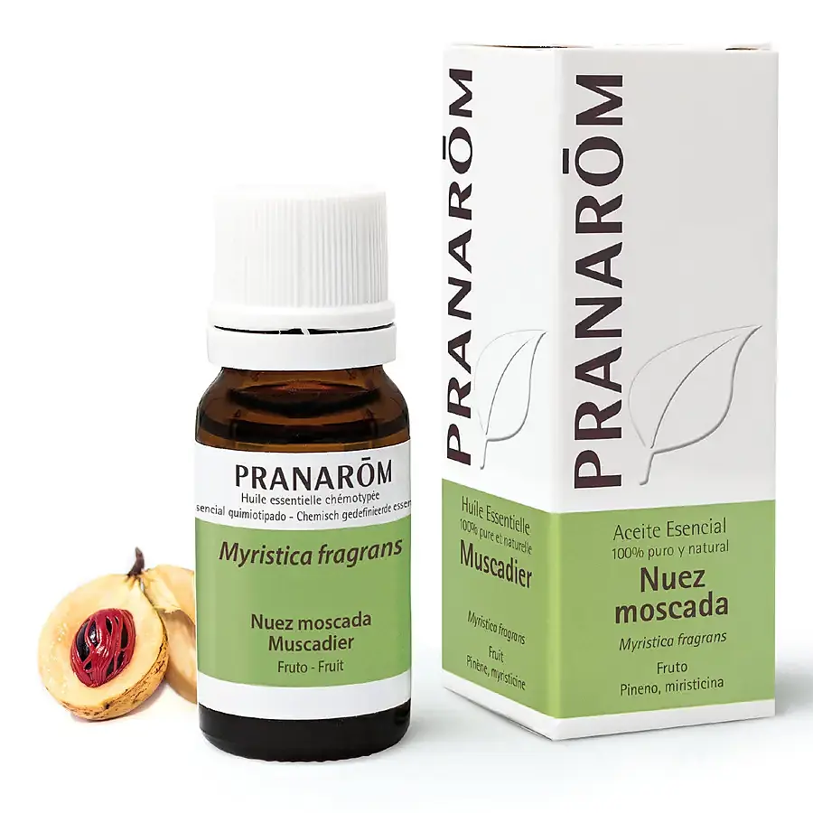 Aceite esencial de nuez moscada (fruto) 10 ml, Pranarom