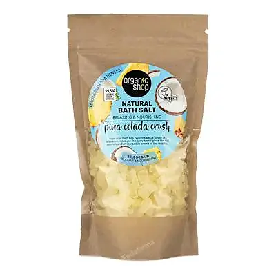 Sales de baño naturales piña colada crush 500 g, Organic Shop
