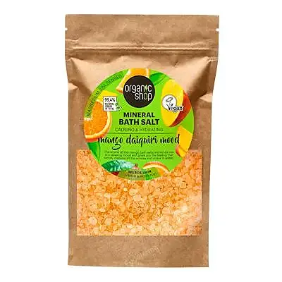 Sales de baño minerales mango daiquiri mood 500 g, Organic Shop
