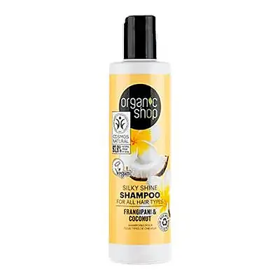 Champú franchipan-coco todo tipo cabello 280 ml, Organic Shop