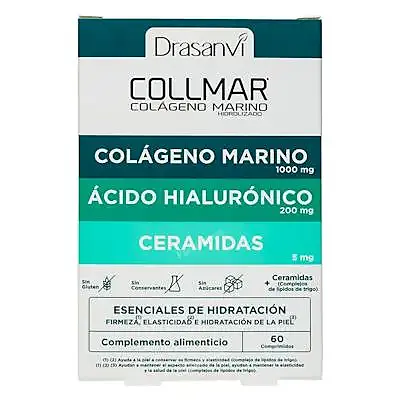 Collmar esenciales hidratación sin azúcar 60 comprimidos, Drasanvi