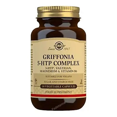Griffonia 5-HTP complex 30 cápsulas, Solgar