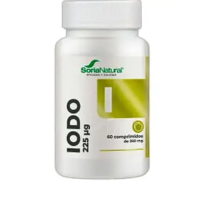 Iodo 225 ug 60 comprimidos, Soria Natural
