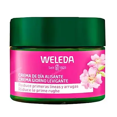 Crema día alisante rosa mosq y té blanco BIO 40 ml, Weleda