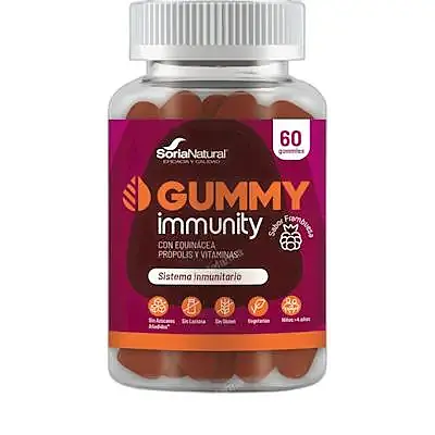 Gummy immunity 60 gummies, Soria Natural