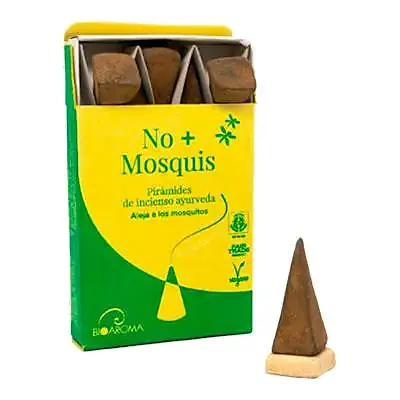 Piramide no+mosquis +SOPORTE ceramica 10 uds., Bioaroma