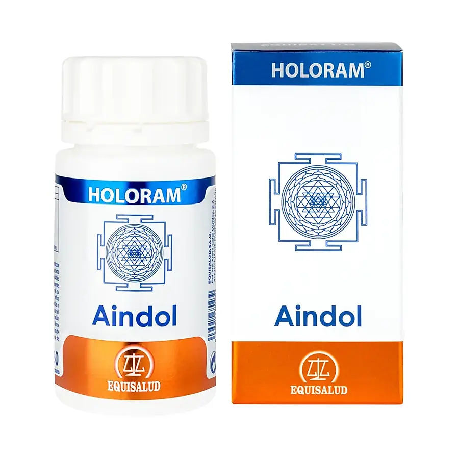 Holoram aindol 640 mg 60 cápsulas, Equisalud