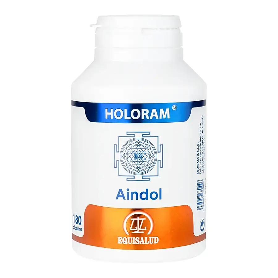 Holoram aindol 640 mg 180 cápsulas, Equisalud