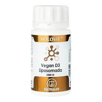 Holovit D3 liposomada 3000UI 50 cápsulas, Equisalud