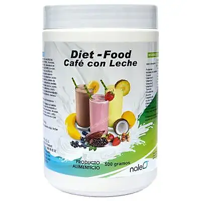 Diet food café con leche 500 g, NALE