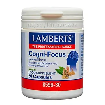 Cogni-focus 30 cápsulas, Lamberts