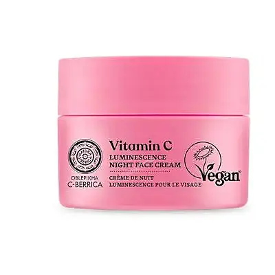 Oblepikha crema de noche facial L a«luminiscencea» 50 ml, Natura Siberica