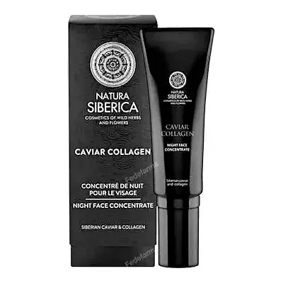 Caviar collagen crema de noche concentrada contra los primeros signos de la edad 30 ml, Natura Siberica