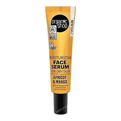 Sérum facial hidratante para piel seca albaricoque y mango 30 ml, Organic Shop