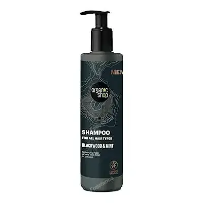 Champú para todo tipo de cabello corteza de roble y menta 280 ml, Organic Shop